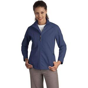 Port Authority Ladies Textured Soft Shell Jacket. - L705 - Insignia Blue
